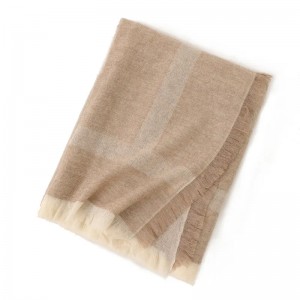 ladies 100% cashmere square scarves shawl custom winter tassel woven cashmere pashmina scarf for women