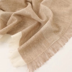 ladies 100% cashmere square scarves shawl custom winter tassel woven cashmere pashmina scarf for women