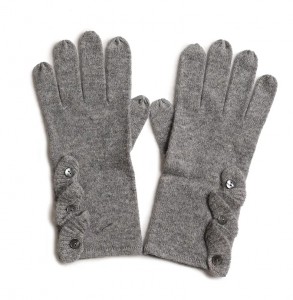 screen touch full finger 100% cashmere gloves winter ladies knitted warm luxury fashion gloves