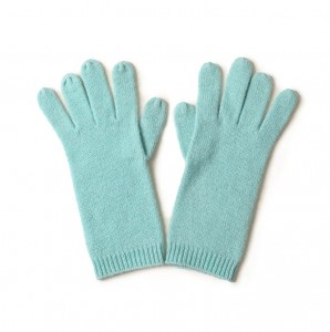 2022 fashion accessories 100% wool winter gloves custom full finger knitting women warm cashmere glove mitten