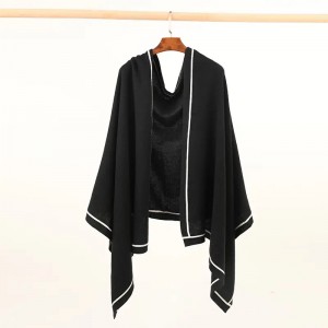designer pure 100% cashmere knitted scarf shawl custom fashion winter warm herringbone weave cashmere scarves
