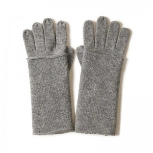 custom touch screen winter cashmere gloves cheap cute fingerless knitted fashion women thermal gloves & mittens