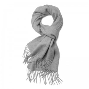 2023 Spring 30cm width solid color 100% cashmere woven scarf luxury soft fashion winter multiple colors cashmere mufflers