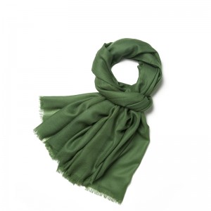 Wholesale 200S/2 Thin worsted cashmere shawl