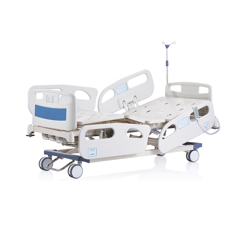 Chinese wholesale Five Function Hospital Bed - E5704 folding medical electric hospital ICU bed Patient nursing bed – Chinabase