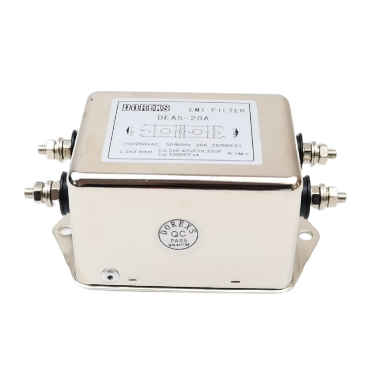 220VAC High Attenuation Type EMI Power Filter (1)