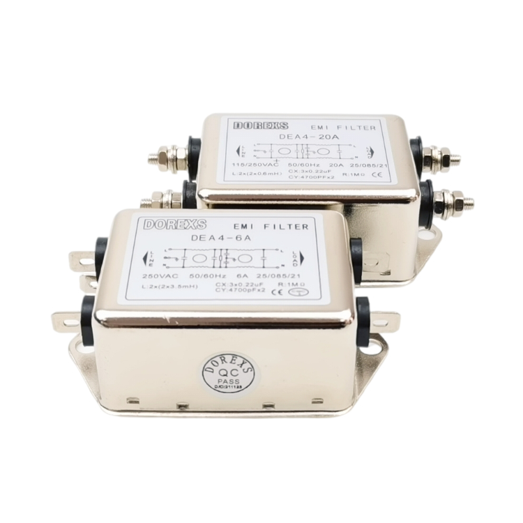 DEA4 Series High-Attenuation Type Single-Phase EMI Filter——Rated Current 3A-20A Featured Image