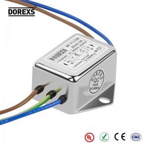 Online Exporter Rc Low Pass Filter – DAA1 Single Phase AC 220V EMI Filters/Noise Filters——Rated Current 1A-10A – Mengsheng