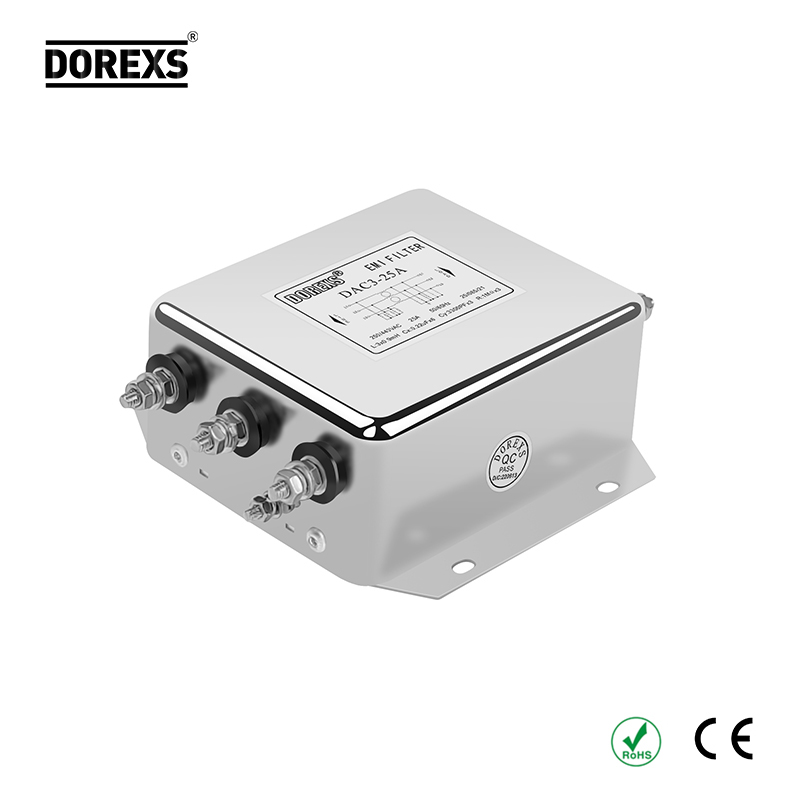 High Performance Electrical Line Filter – DAC3 3 Phase EMI Power Line Noise Filter Series–Rated Current：30A—35A – Mengsheng