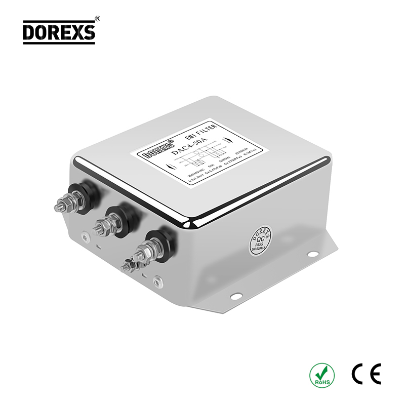 DAC4 3 Phase EMI Power Line Noise Filter Series–Rated Current：40A—100A