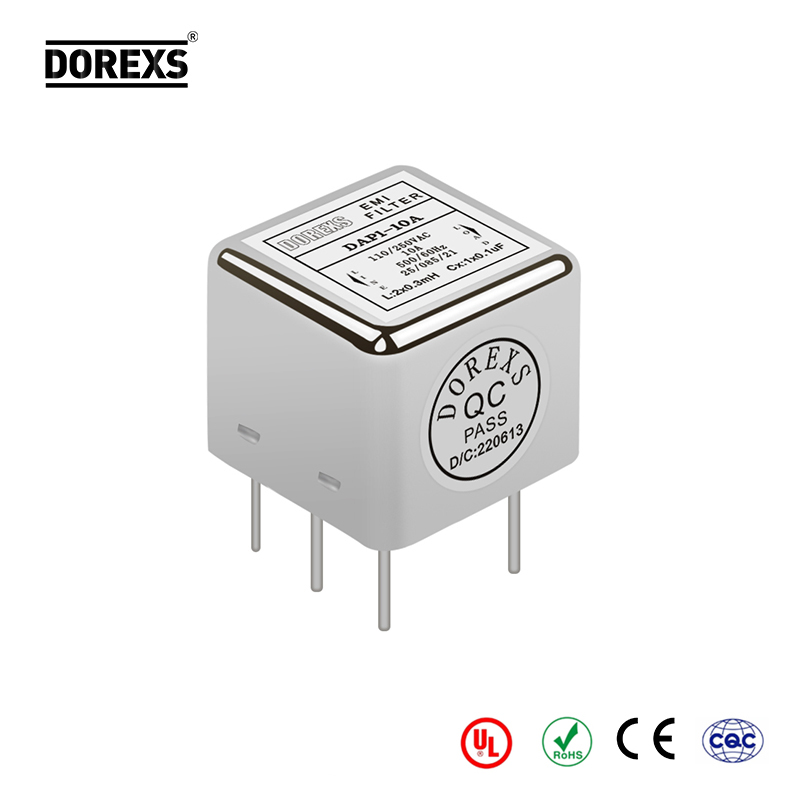 China Manufacturer for Ac Mains Filter – DAP1 EMI Power NoiseFilter With On-Board Type Rated Current—1A-10A – Mengsheng