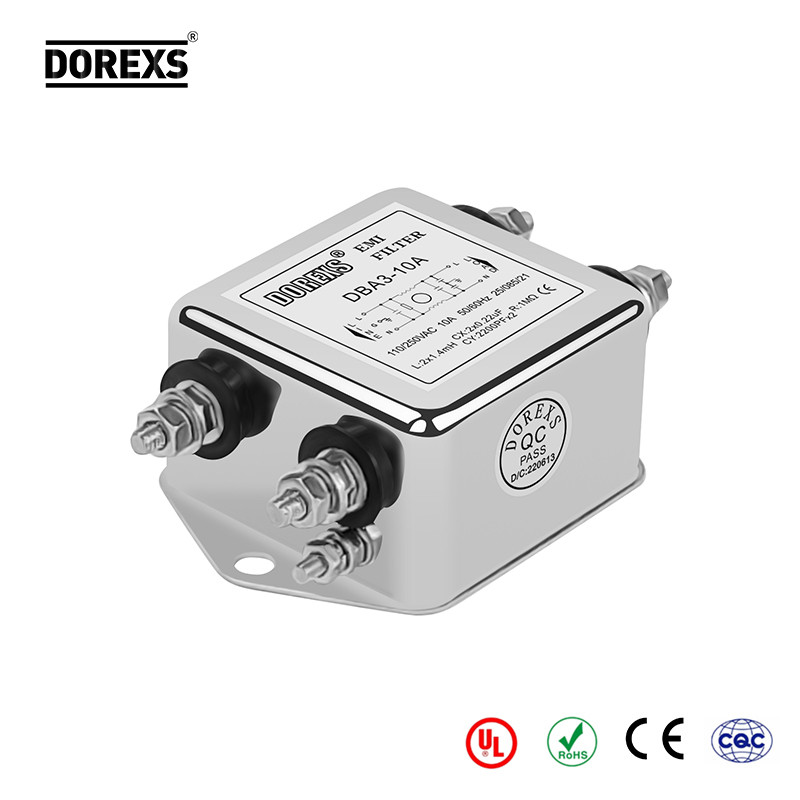 China Manufacturer for Simple Low Pass Filter – DBA3 Compact Multipurpose Type EMI Filter——Rated Current 1A-20A – Mengsheng