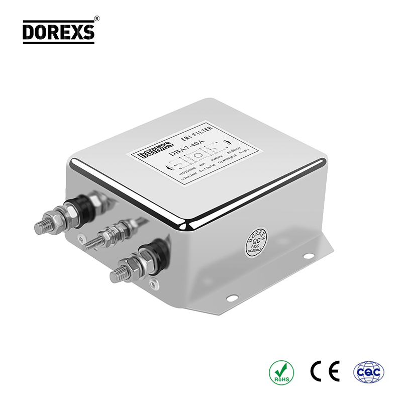 Factory source Single Phase Emi Noise Filter – DBA7 Compact Multipurpose Type EMI Filter——Rated Current 40A-100A – Mengsheng