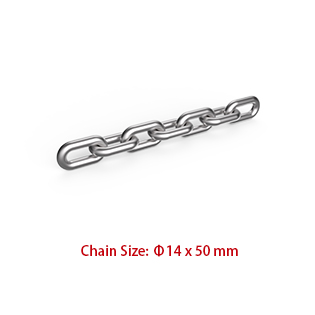 2021 China New Design Mining Link - Mining Chains – 14*50mm DIN22252 Round Link Chain – Chigong