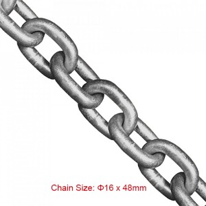 Fishing Chains – 16*48mm DIN763, DIN764, DIN766 Aquaculture Mooring Chain
