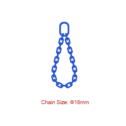 Cheap PriceList for Chain Lifting Machine – Grade 100 (G100) Chain Slings – Dia 18mm EN 818-4 Endless Sling One Leg – Chigong