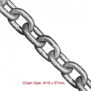 Fishing Chains – 19*57mm DIN763, DIN764, DIN766 Aquaculture Mooring Chain