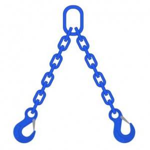 Grade 100 (G100) Chain Slings – Dia 8mm EN 818-4 Single Leg Chain Sling
