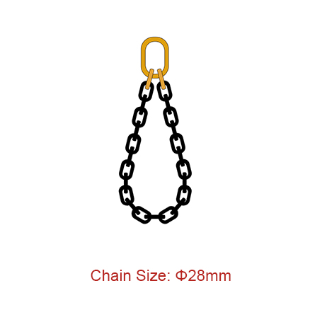 Good User Reputation for Lifting Chain Hooks - Grade 80 (G80) Chain Slings – Dia 28mm EN 818-4 Endless Sling One Leg – Chigong