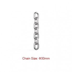 Lifting Chains – Dia 30mm EN 818-2, AS2321, ASTM A973-21, NACM Grade 100 (G100) Chain
