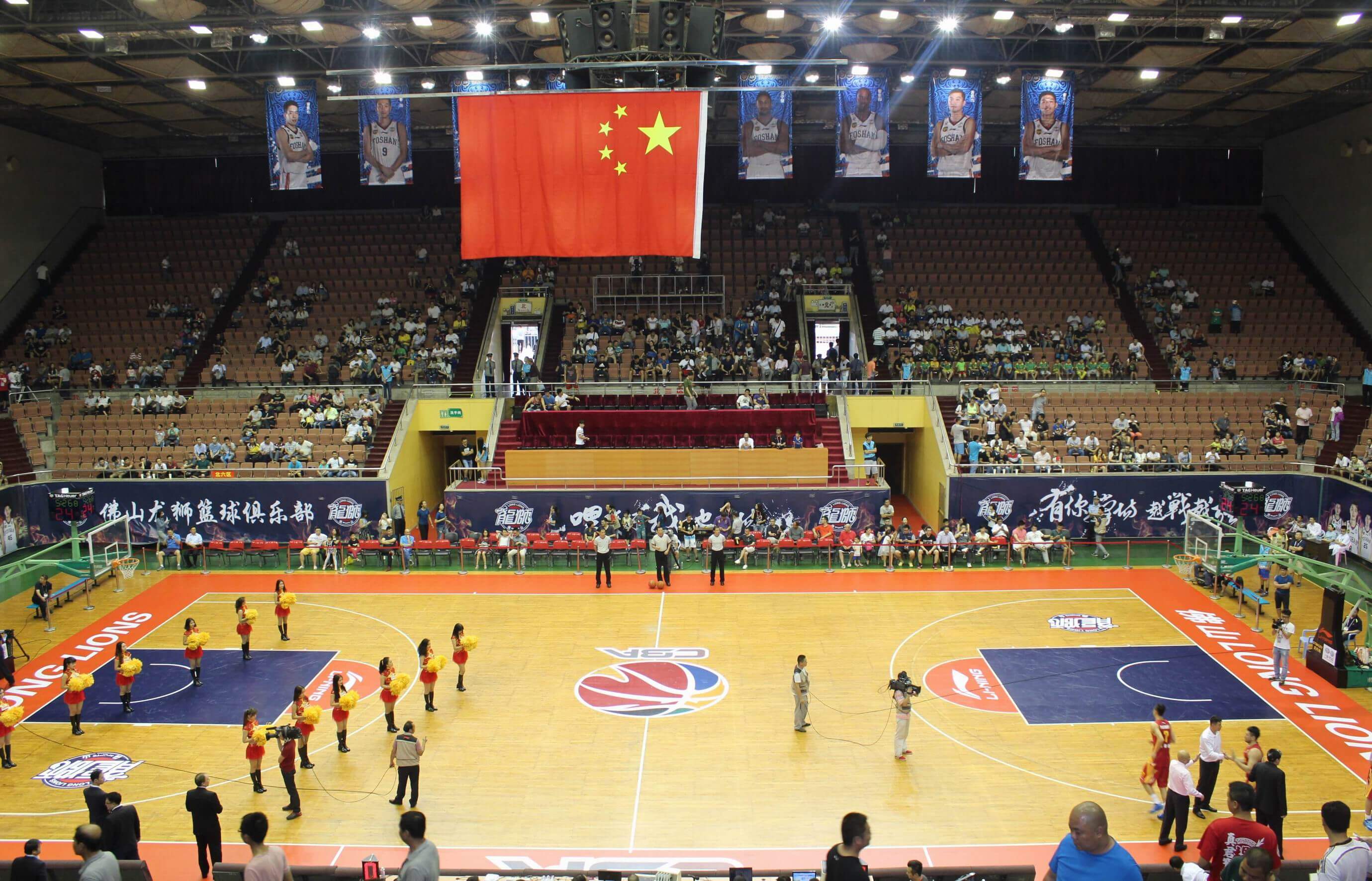 Nanhai Stadium(home court of CBA Foshan Team) Upgraded the Light System