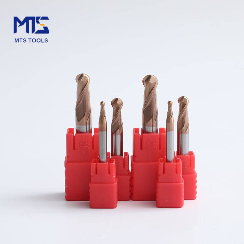factory low price Mini End Mill - 55 HRC Carbide 2 Flute Standard Length Ball Nose End Mills – Mingtaishun
