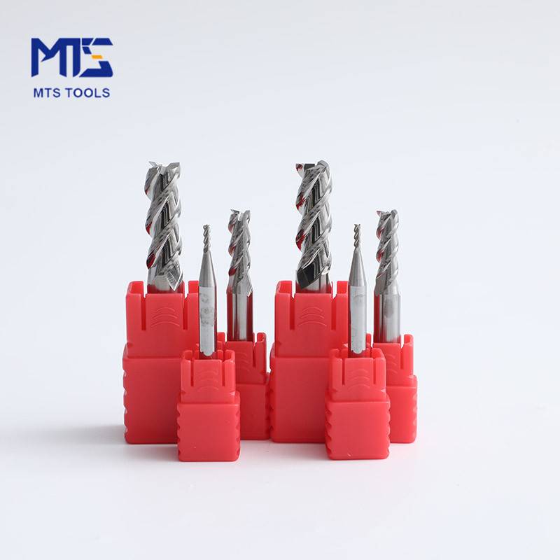 OEM Supply Reduced Shank End Mills - 55 HRC Carbide 3 Flute Standard Length End Mills for Aluminum – Mingtaishun