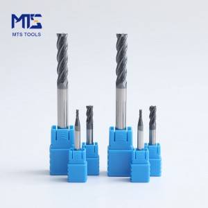 45 HRC Square End mill-4 Flute