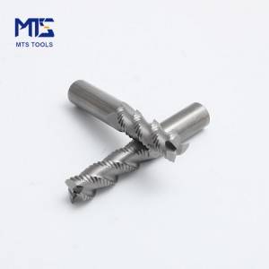 45 HRC Carbide 3 Flute Roughing End Mill for alumium