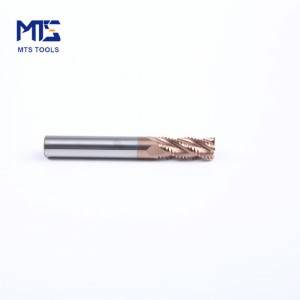 Popular Design for Solid End Mill - 55 HRC Carbide 4 Flute Roughing End Mill – Mingtaishun