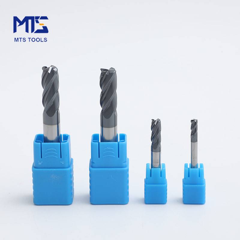 Good User Reputation for Carbide Twist Drill – 45 HRC Carbide 4 Flute Standard Length Corner Radius End Mills – Mingtaishun