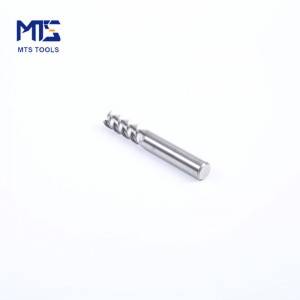 China Gold Supplier for 1 Flute End Mill - 55 HRC Carbide 3 Flute Standard Length End Mills for Aluminum single-edge – Mingtaishun