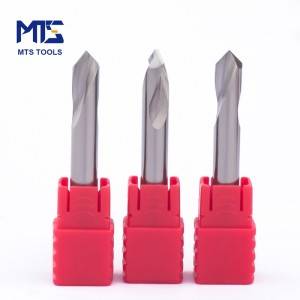 Reliable Supplier Tile Drill Bit - HRC55 Solid Carbide Twist Drills (5D) – Mingtaishun