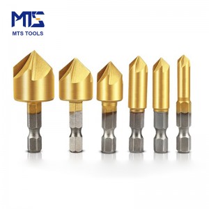 MTS HRC55 3 Flutes Chamfering Drill