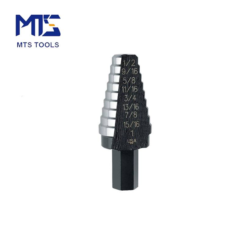 Professional Design Drill Bit - 10220 Unibit Hole Enlarging 8 Step Drill Bit – Mingtaishun