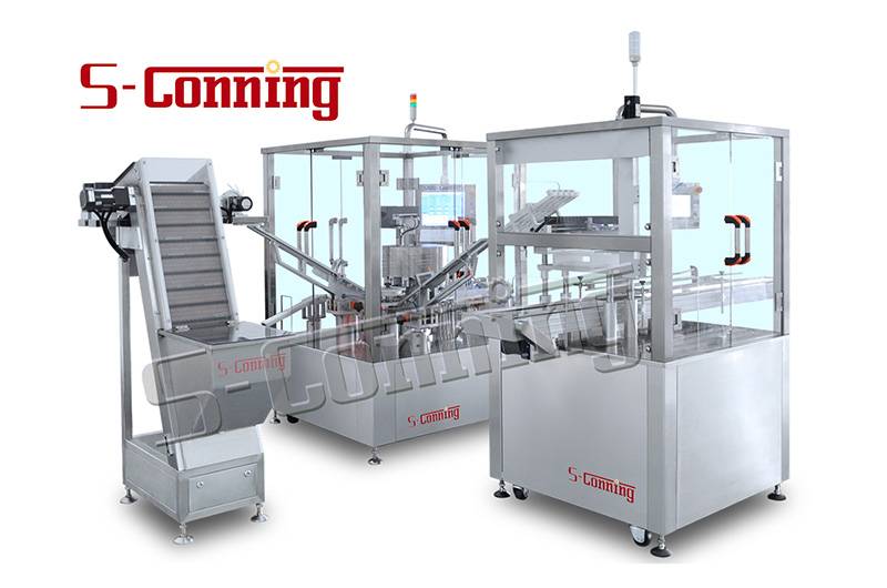 Good Quality Pharmaceutical Machinery - S-Conning High Speed Disposable Syringes Assembly & Labeling Machine for Prefill Syringes System – S-conning