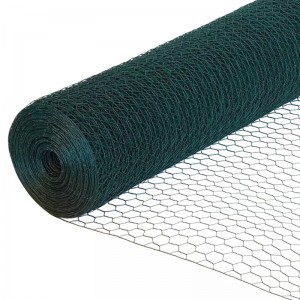 Low price for Residential Barbed Wire Fence - Hot selling Hexagonal chicken wire mesh Plastic Coated for animal fence  – Linhai