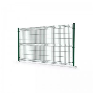 Quality assurance 3D wire panel fence for Road and transit and Industry Zone