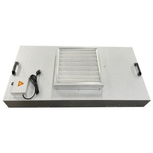 CE standarta tīras telpas FFU ventilatora filtra bloks