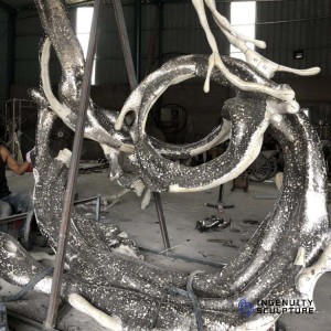 Stainless Steel Sculpture Custom & Metal Sculpture