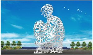 Wholesale Price China Steel Mesh Sculpture - Stainless Steel Sculpture & Outdoor – Ingenuity Sculpture