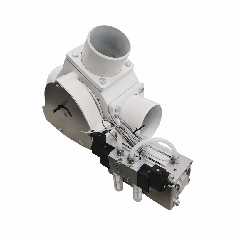 Well-designed Electric Flap Type Gravity Diverter Valves -  Pneumatic Powered 2 Way Diverter valve – Zili