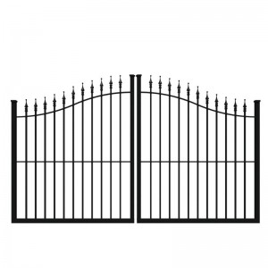 High Quality Ornamental Wrought Iron Steel Fence Panel