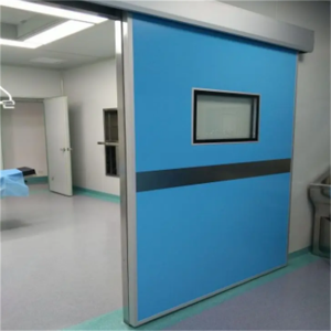Hot selling hospital door stainless steel metal door electric sliding door
