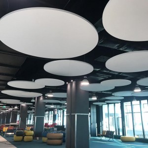 Acoustic cloud ceiling panels – Circle