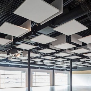 Acoustic cloud ceiling panels – Square & Rectangle
