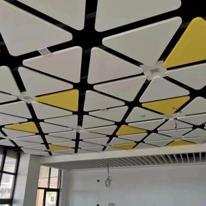 Acoustic cloud ceiling panels – Triangle