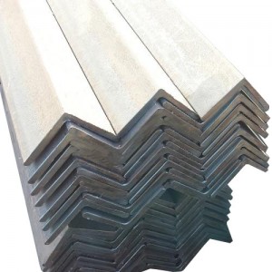 Zn Coating Mild Steel Black Galvanized Unequal Angle Steel