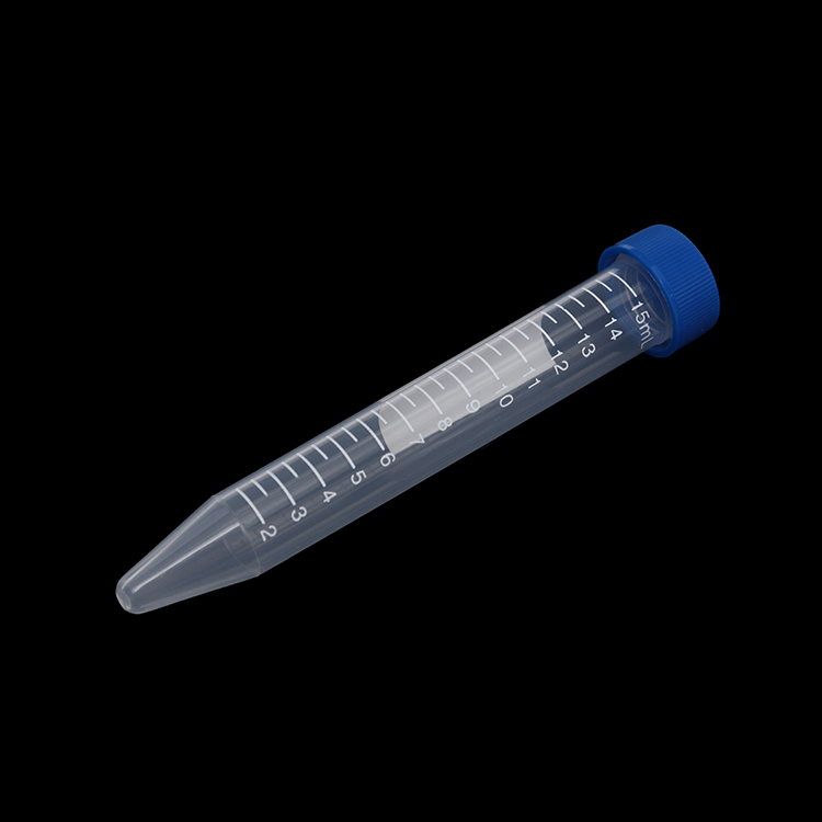 centrifuge tube, screw cap,   15ml,  conical bottom, sterile