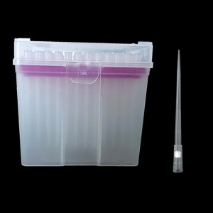 200ul long filter pipette tips,89mm, in box